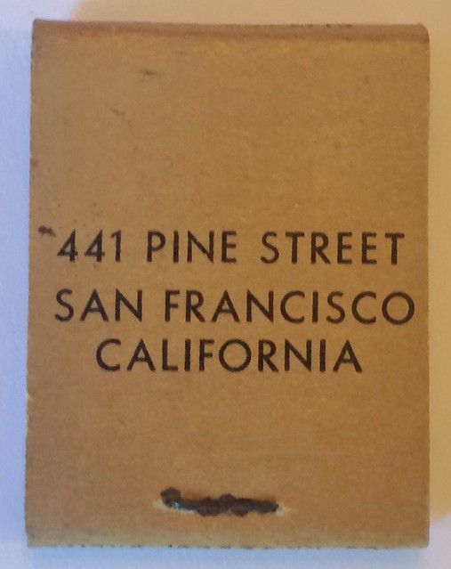 CAMILLE'S SAN FRANCISCO CALIF (MIDGET-REAR)