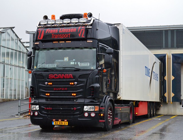 Nl-Frans Linssen Transport >Time Trans< Scania V8 R560 TL [Explore]