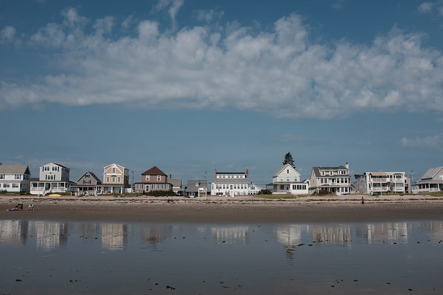 Houses by the beach