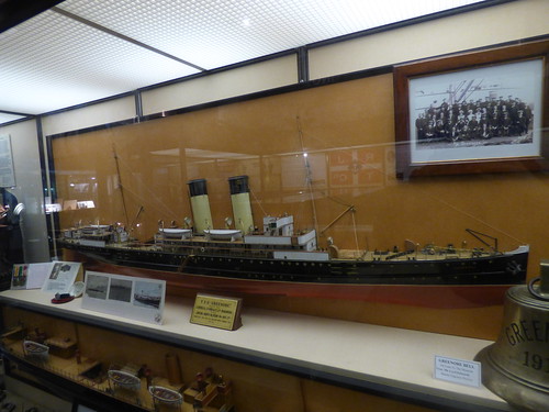 Holyhead Maritime Museum - model ship - T.S.S. Greenore