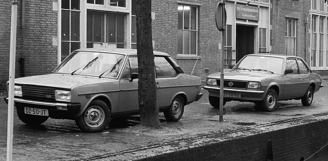 DZ-50-JT Fiat 131 Mirafiori 2a serie 1979 37-TV-96 Opel Ascona B 1978