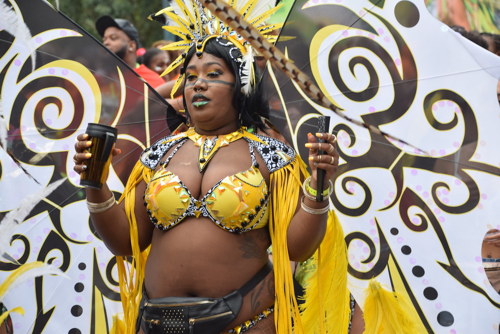 DSC_7971 Notting Hill Caribbean Carnival London Exotic Colourful Yellow and...