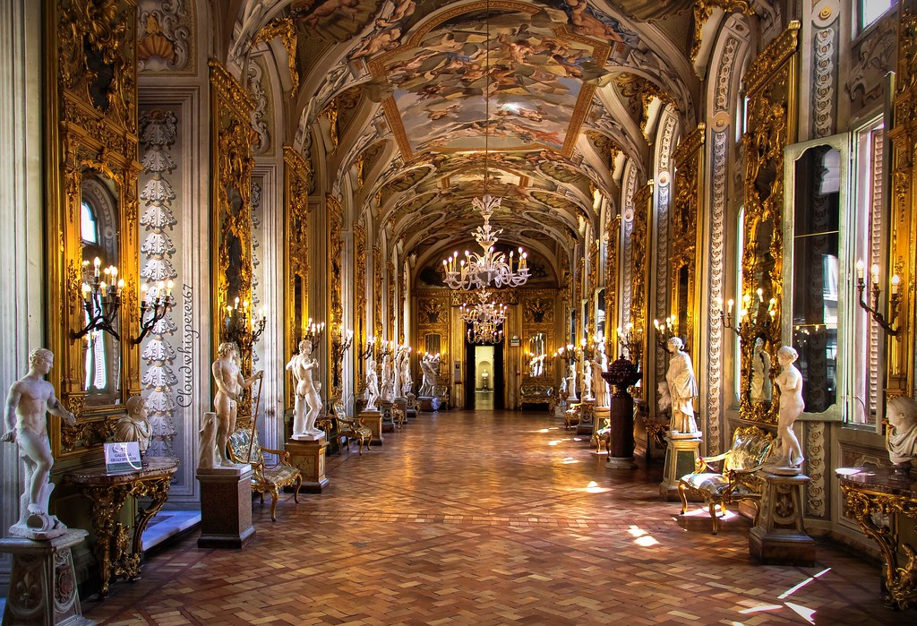Palazzo Doria Pamphilj - Gallery of Mirrors - Rome Italy