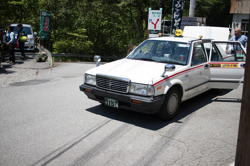 西沢渓谷タクシー