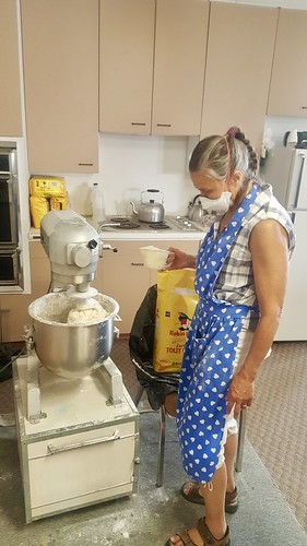 sandylake manitoba baking bread mom