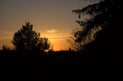 Sunset from my rooftop 2 by DoyleChaz, sunset monroeville