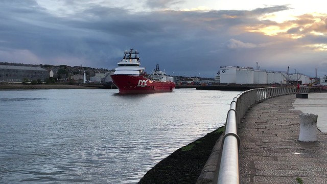 Skandi Foula - Aberdeen Harbour Scotland - 6/9/18