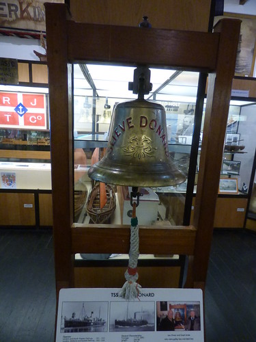 Holyhead Maritime Museum - bell - TSS Donard