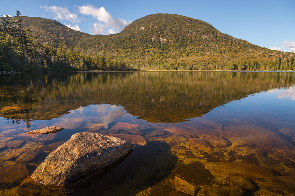 evening at lonesome lake