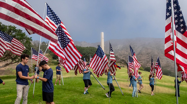 Waves of Flags 9/11 Memorial