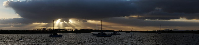 Werribee Boat Sunset