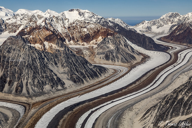 Yentna Glacier, Alaska Range
