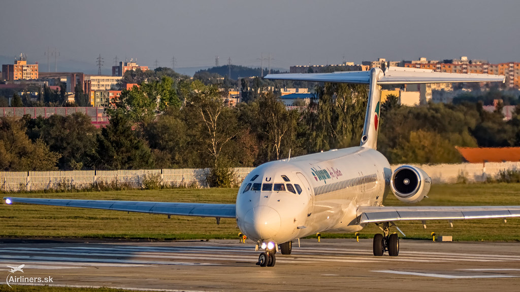 LZ-LDU Bulgarian Air Charter McDonnell Douglas MD-82