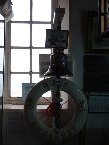 Holyhead Maritime Museum - bell - H.M.S. Anglesey
