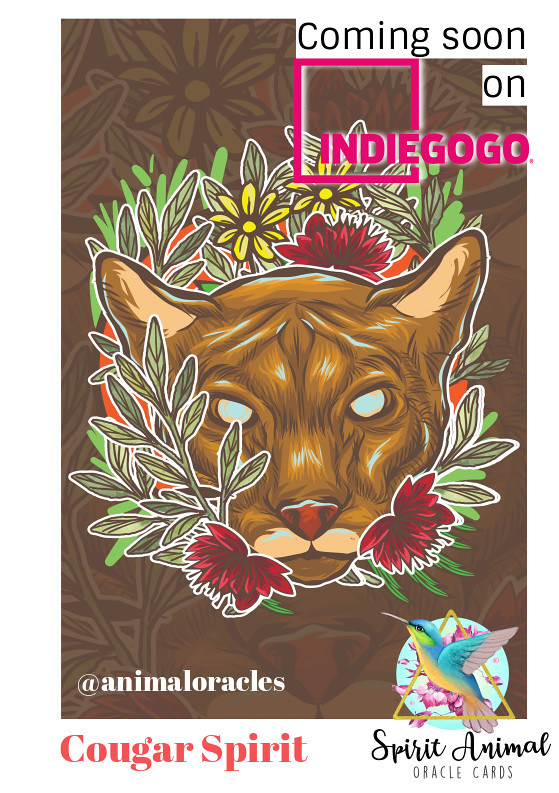 Cougar Spirit -- Spirit Animals Oracle Cards | Draw your ins… | Flickr