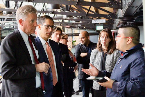 #VicInnovationHub Visit by Acting U.S. Ambassador and Charge d’Affaires, James Carouso | by LaunchVic