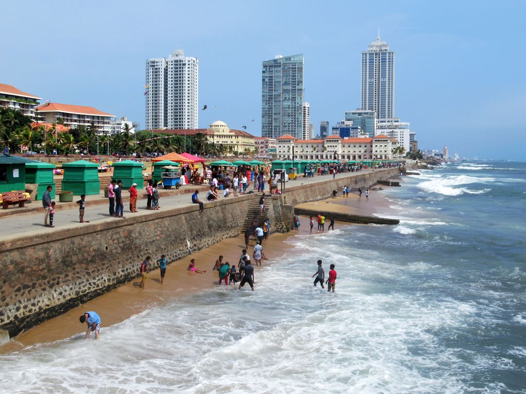 Galle face green