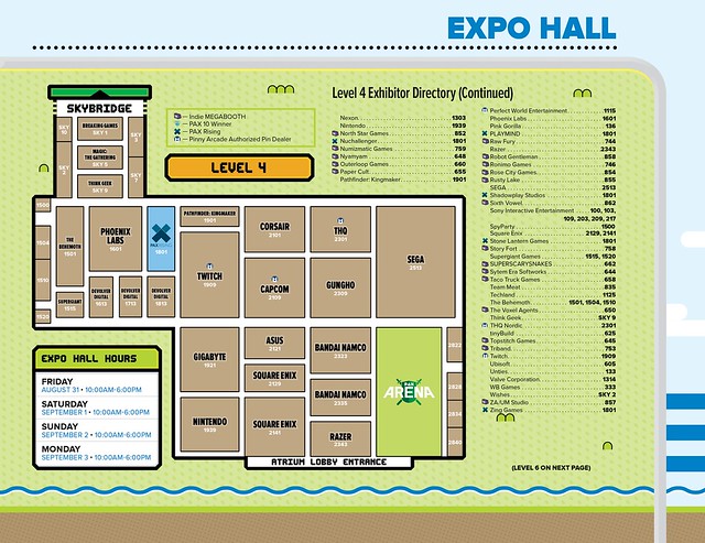 Level 4 Expo Hall Continued