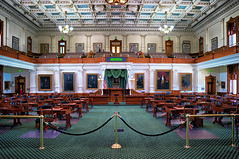 Texas State Capitol Senate Chamber...