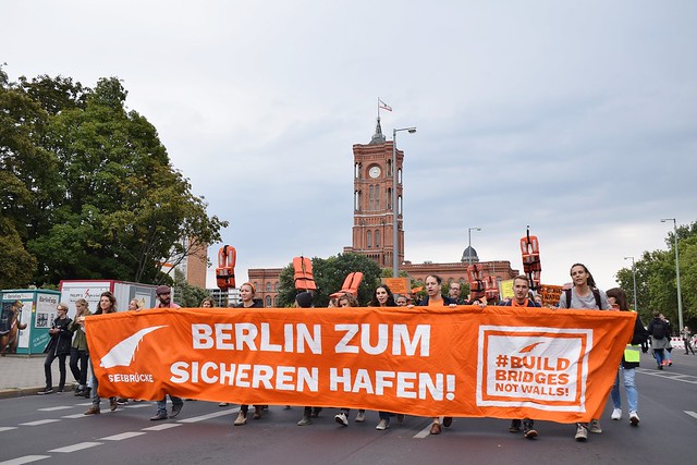 02.09.18: Demo Seebrücke in Berlin