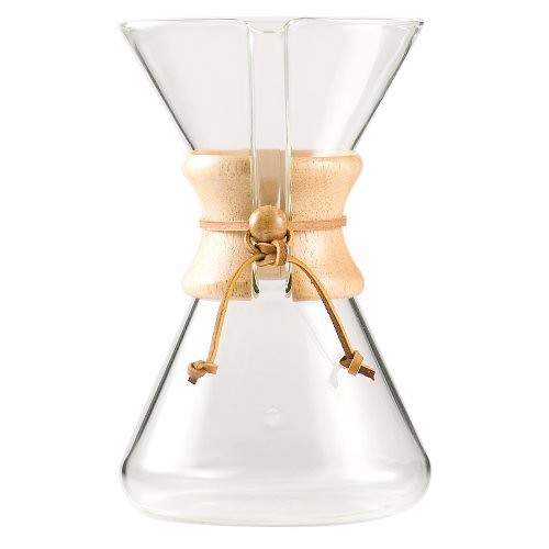 Chemex Hand Blown Glass Coffee Maker with Wood Collar and Tie, 40 Ounce Review | by kitchenbuffetcabinets