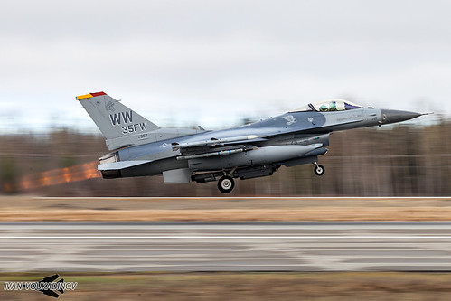 F-16C 91-0357 WW 35th FW / 13th FS | by Ivan Voukadinov