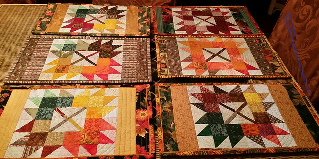 Set of 6 Autumn Jubilee placemats