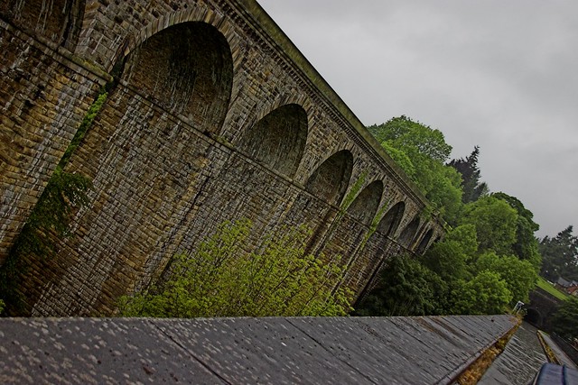 Chirk Aqueduct and Rail Viaduct