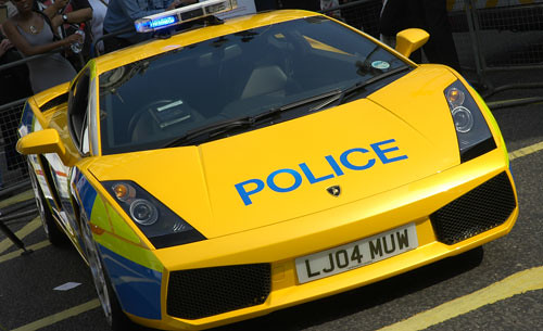 Lamborghini London Police Car