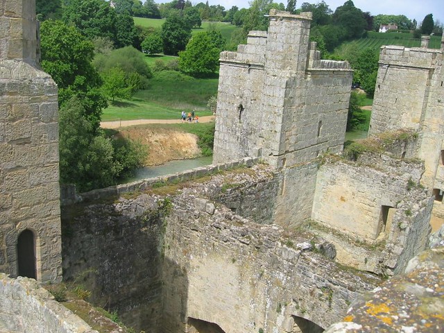 Bodiam Castle from the Top
