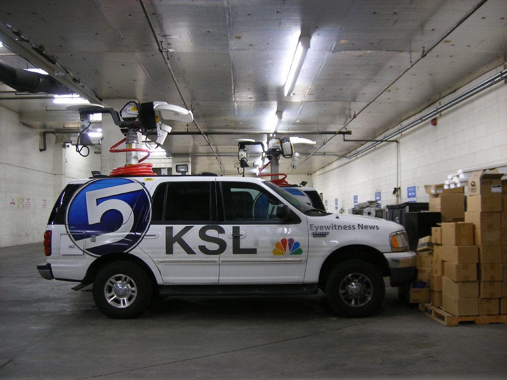 Microwave Truck, This is one of KSL's live trucks, parked i…