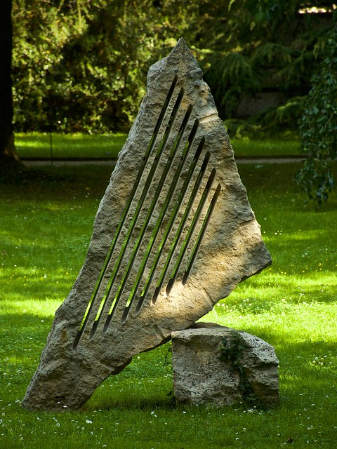 Harp Made of Stone