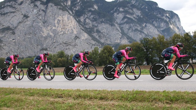 Team BEPINK from Italy Women’s team time trial