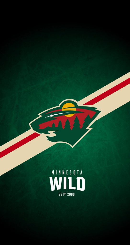 Download Painted Minnesota Wild Logo Wallpaper  Wallpaperscom