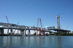 Construction du nouveau pont Champlain - Montréal