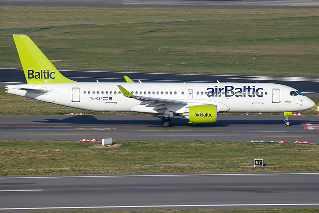 Air Baltic A220-300 YL-CSF