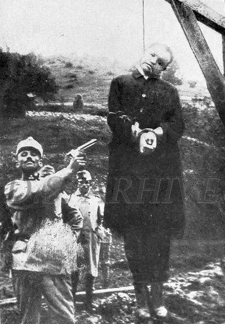 Transilvania în stadiul terminal al făuririi lui ”homo ardelensis” (anul 1916). Preot român spânzurat de armata austro-ungară