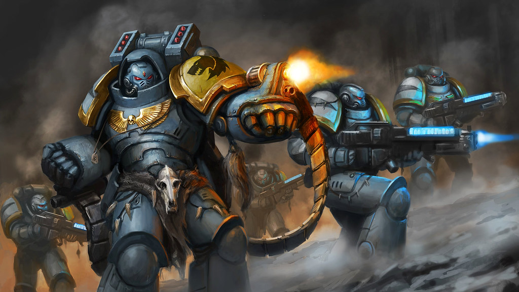 Space Wolves Aggressors & Hellblasters Wallpaper (1920x108… | Flickr