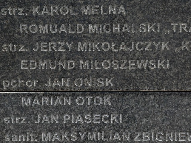 Warsaw Uprising Museum - Wall Of Remembrance