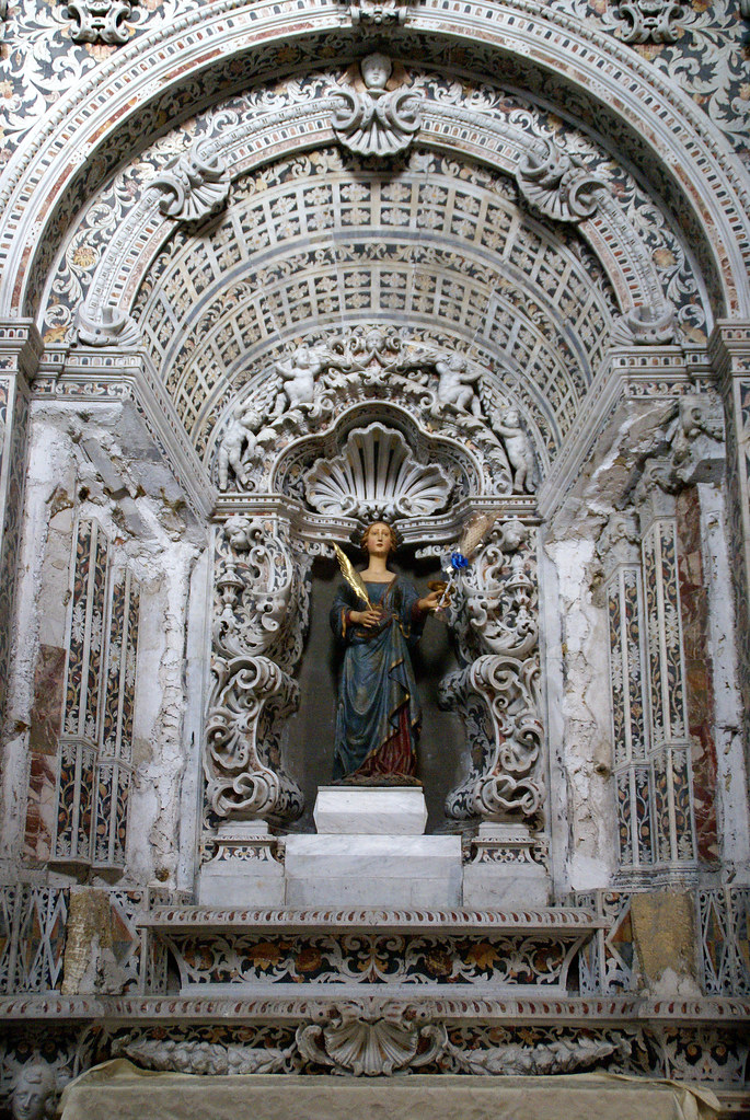 Palermo, Via Squarcialupo, Chiesa di Santa Maria in Valverde, Altar der Madonna