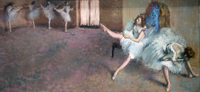 Before the Ballett, c. 1891