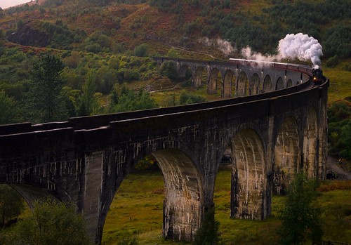 nikon d7200 glenfinnan viaduct scotland steamengine steamtrain jacobite highlands hogwartsexpress