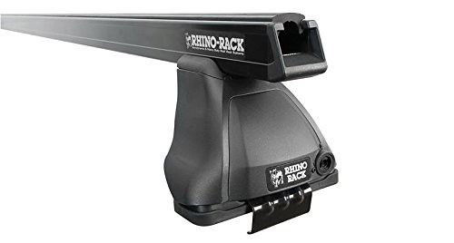 Cheap 2015-2016 Ford F-150 (Super Crew) Rhino Rack Heavy Duty 2500 Black 2 Bar Roof Rack | by indoorbiketrainer