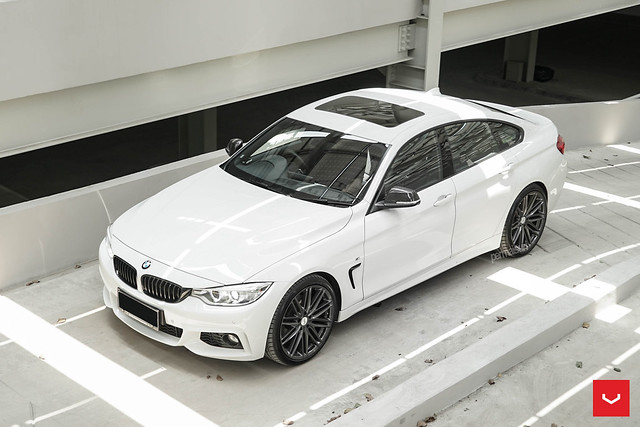 BMW 4 Series with Hybrid Forged VFS-4