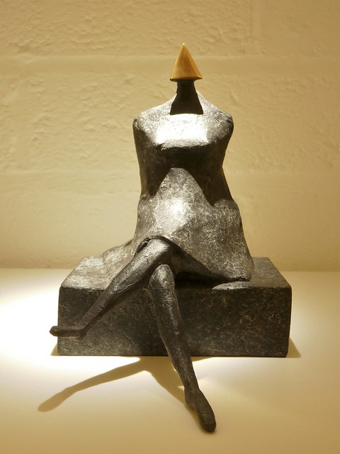 Sculptor's Maquettes, Maquette IV, Sitting Woman, Lynn Chadwick