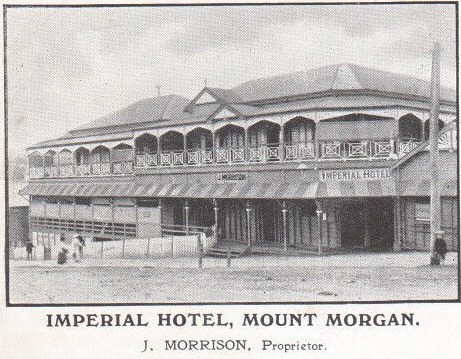 Imperial Hotel in Mount Morgan, Qld