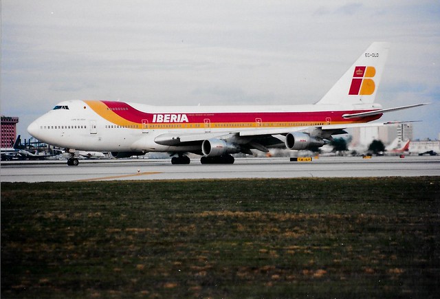 EC-DLD Boeing 747-256 Iberia