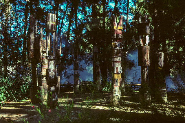 Aboriginal Carving Poles