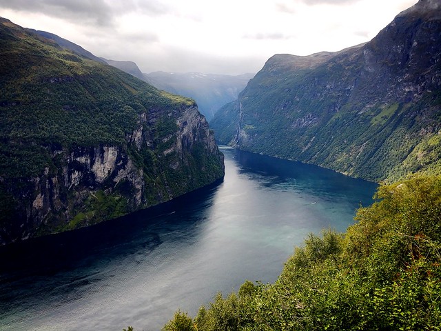Geirangerfjord view
