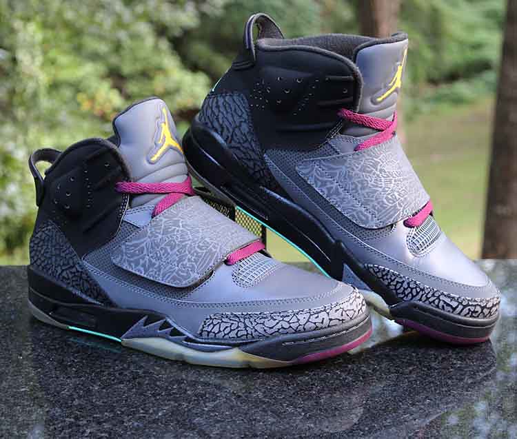 Nike Air Jordan Son of Mars Bordeaux 512245-038 Grey Men's